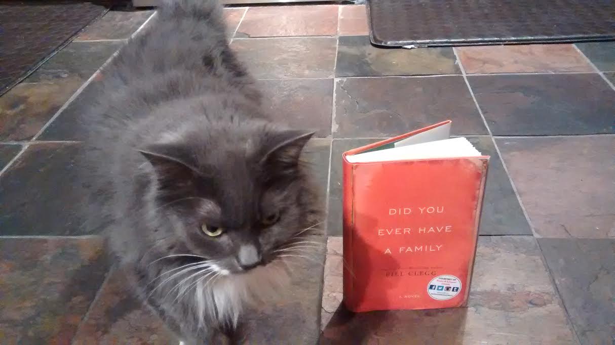 Smokey particularly enjoyed the understated cover of this book