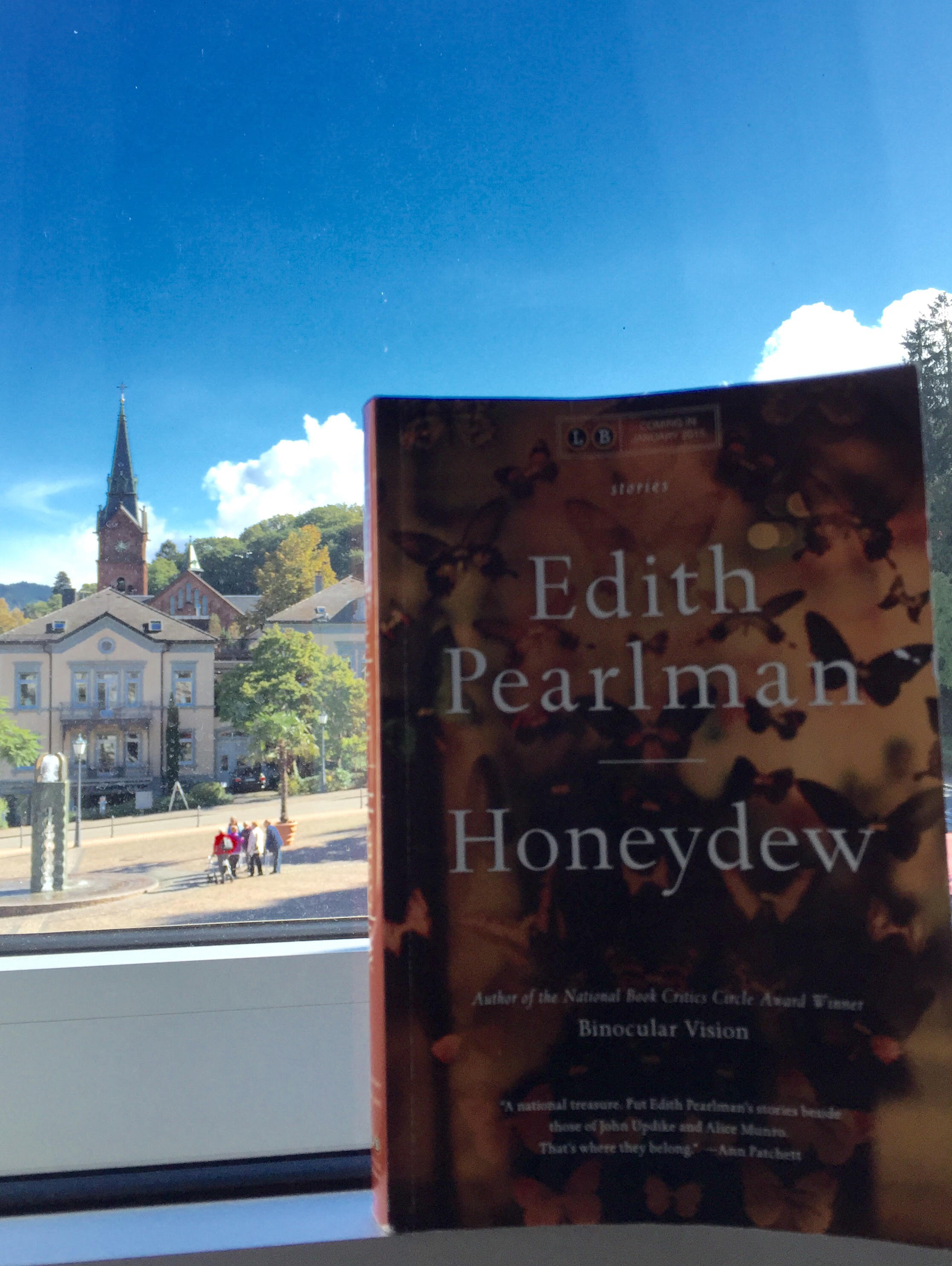 Reading Edith Pearlman in Badenweiler, Germany