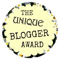 Unique Blogger Award!!!