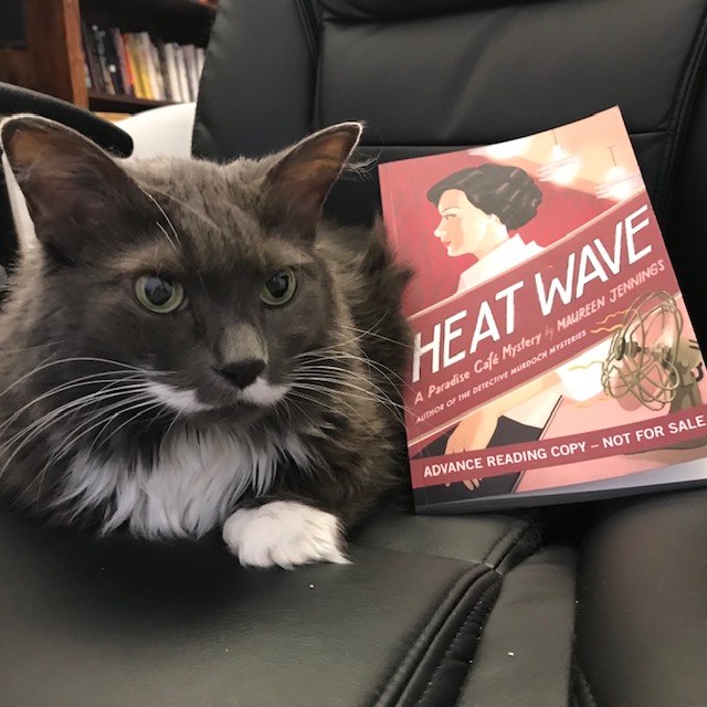 Book Review: Heat Wave, A Paradise Cafe Mystery by Maureen Jennings