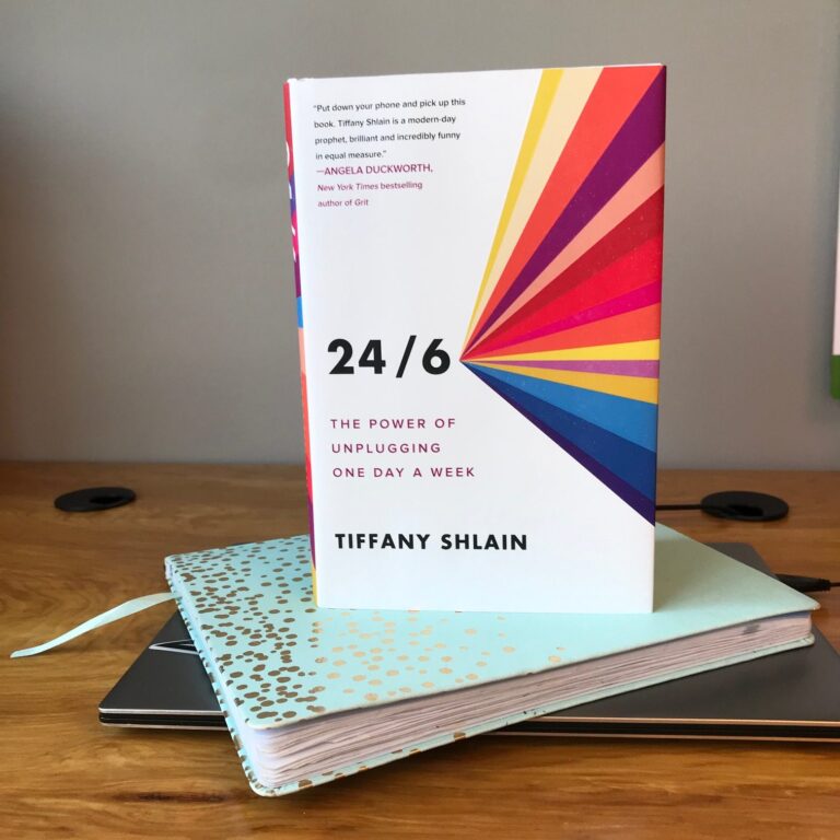 Book Review:  24/6, The Power of Unplugging One Day a Week by Tiffany Shlain