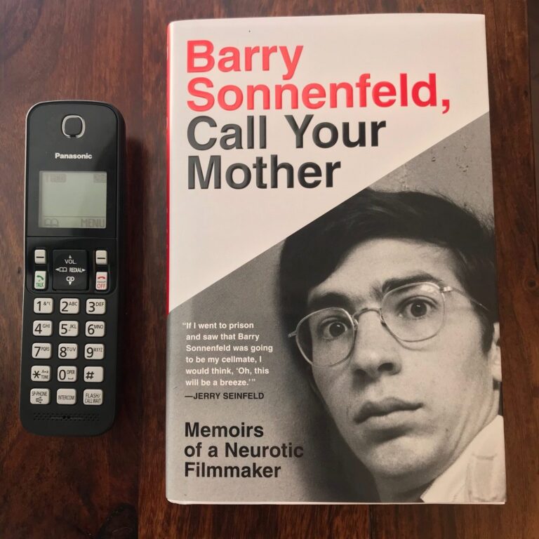 Book Review: Barry Sonnenfeld, Call Your Mother by Barry Sonnenfeld