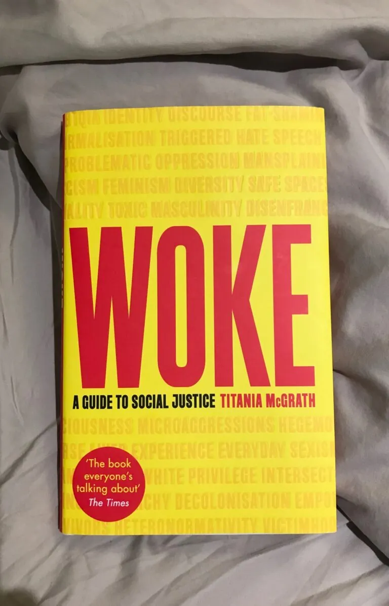 Photo of book cover Woke by Titania McGrath