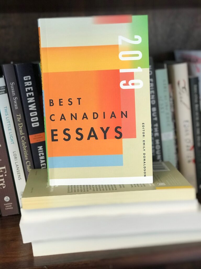 Book Review: Best Canadian Essays 2019, Edited by Emily Donaldson
