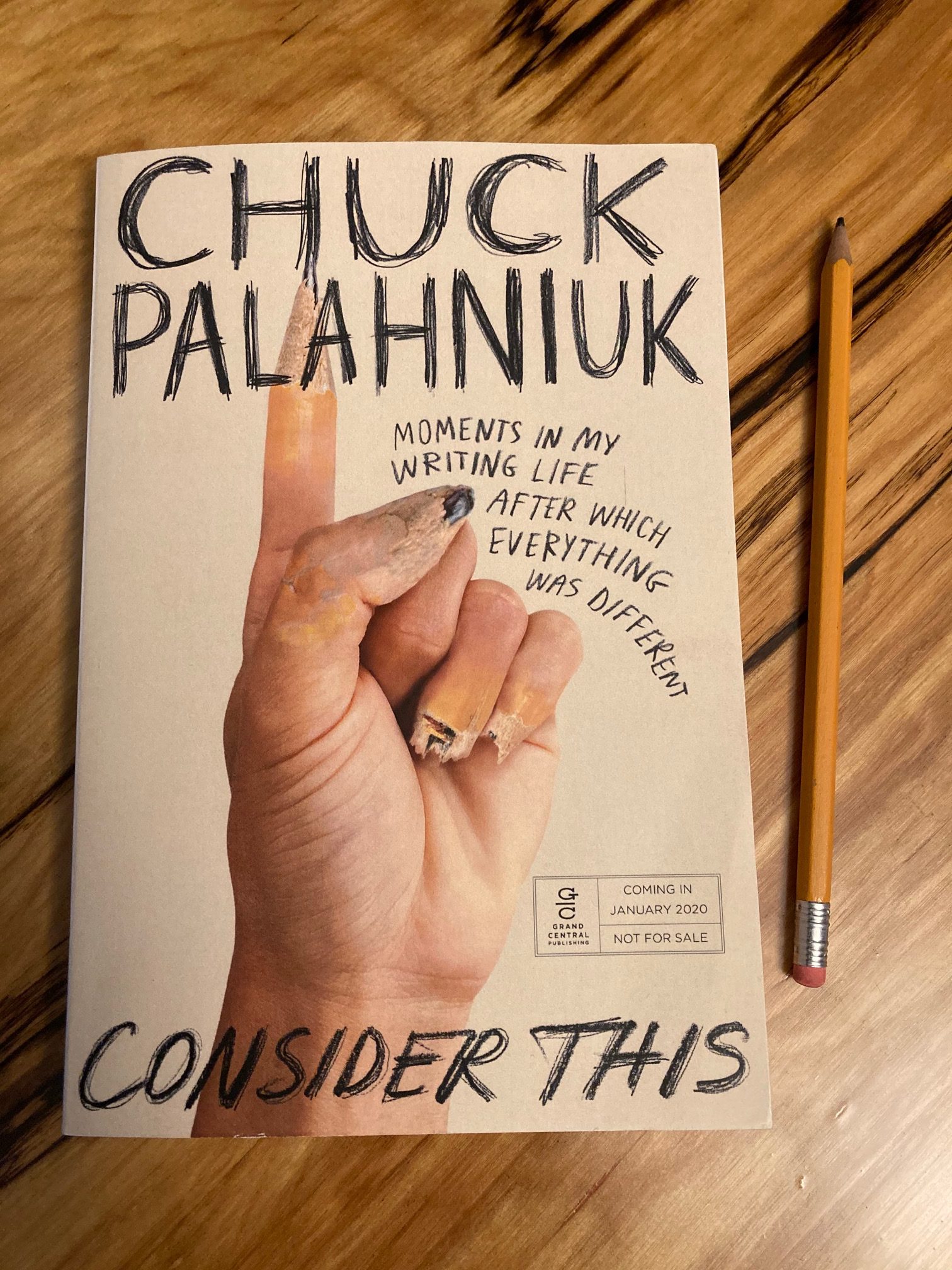 cover image of Consider This by Chuck Palahniuk