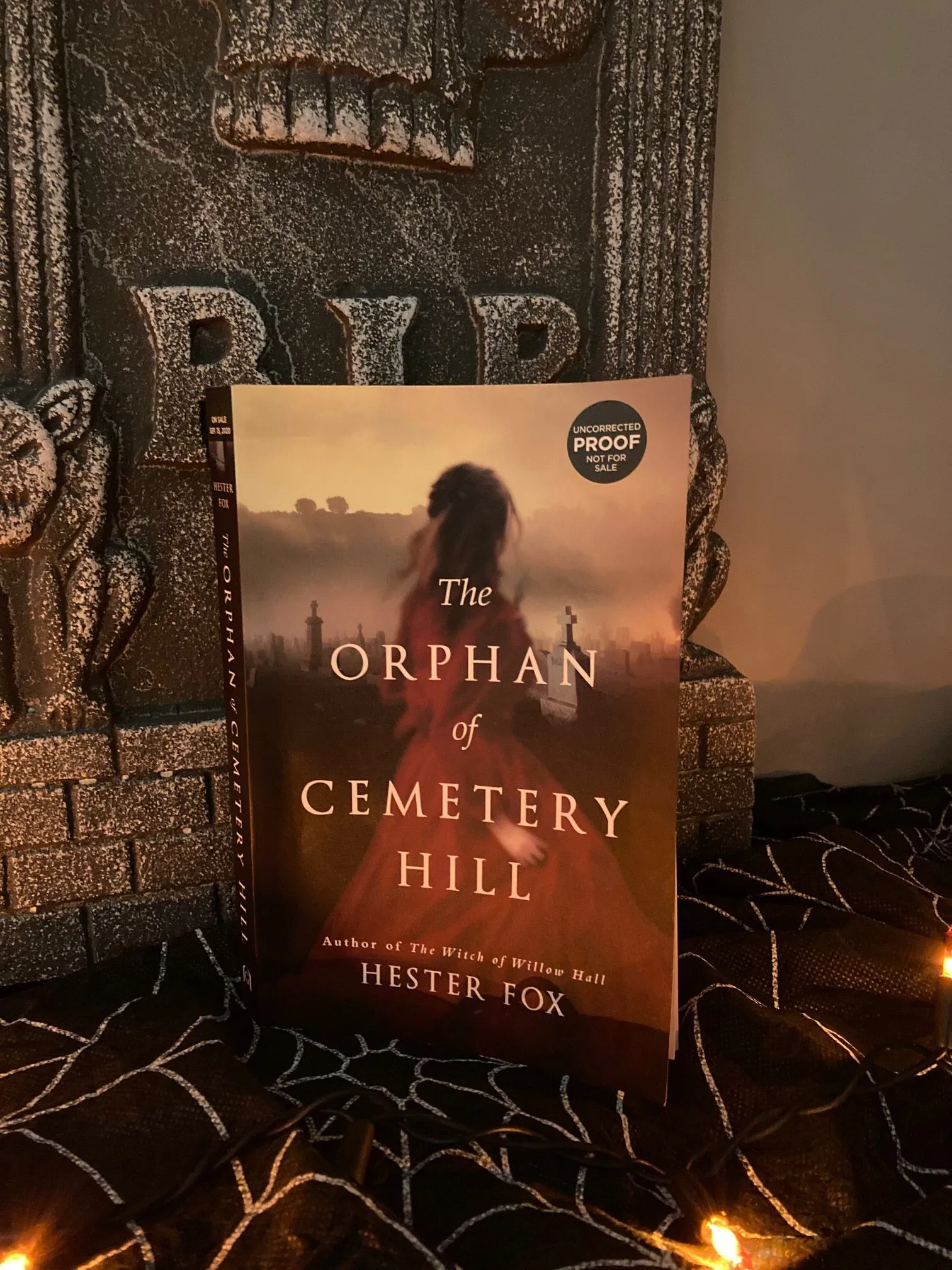 cover image of The Orphan of Cemetery Hill by Hester Fox