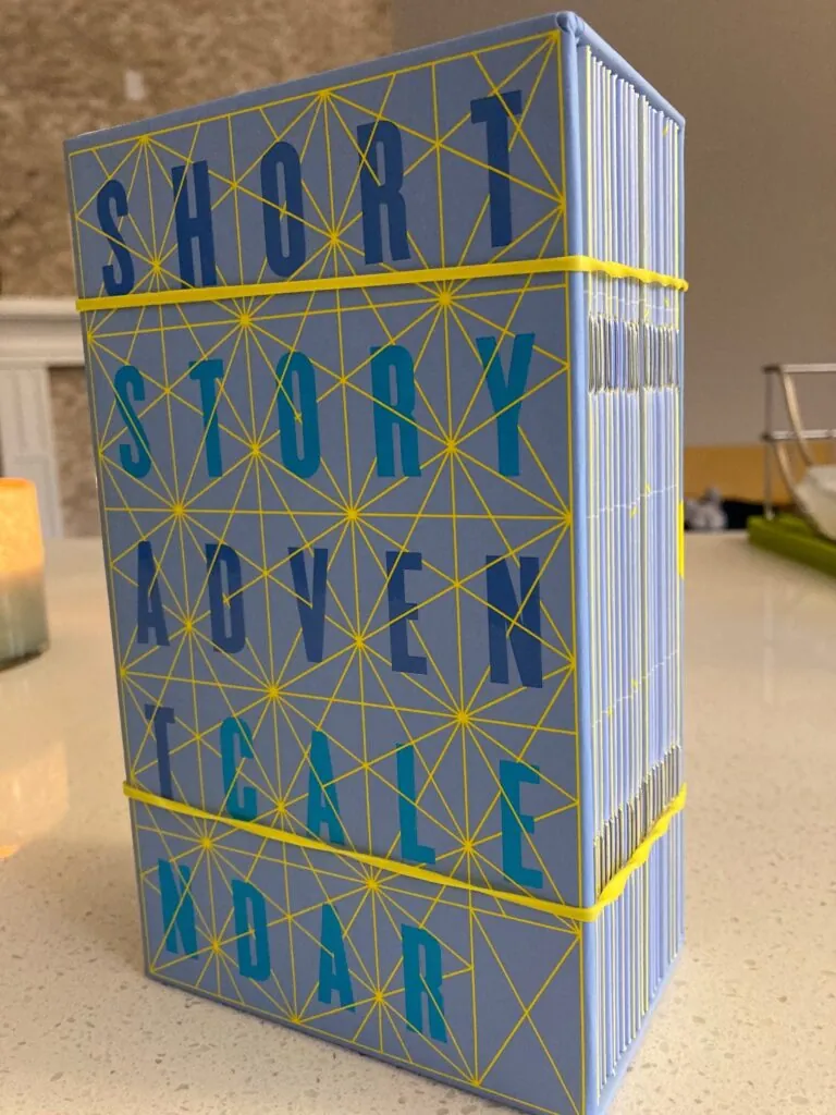 Video Book Review: Short Story & Chocolate Advent Calendar Re-Cap