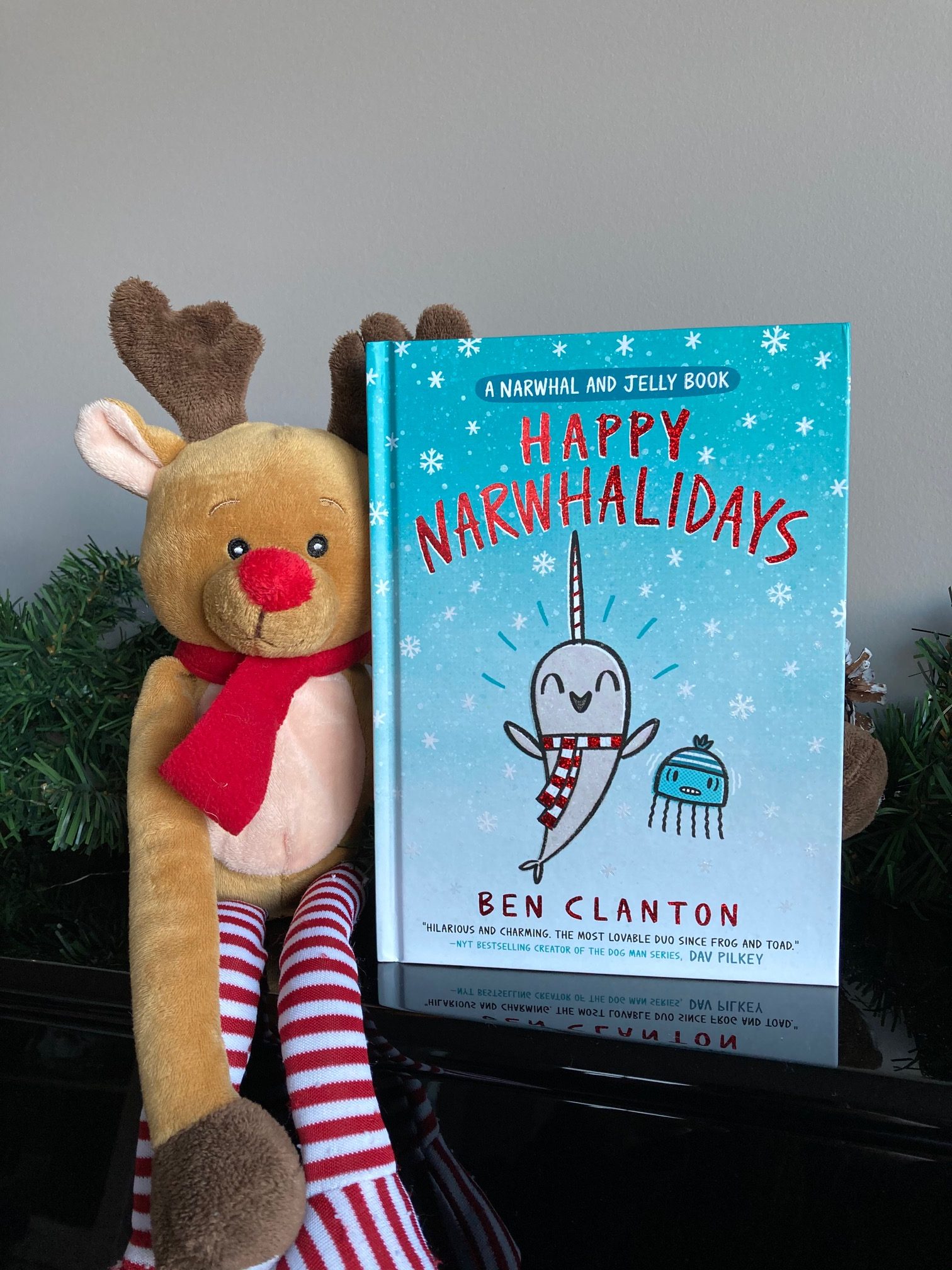 cover image of Happy Narwhalidays