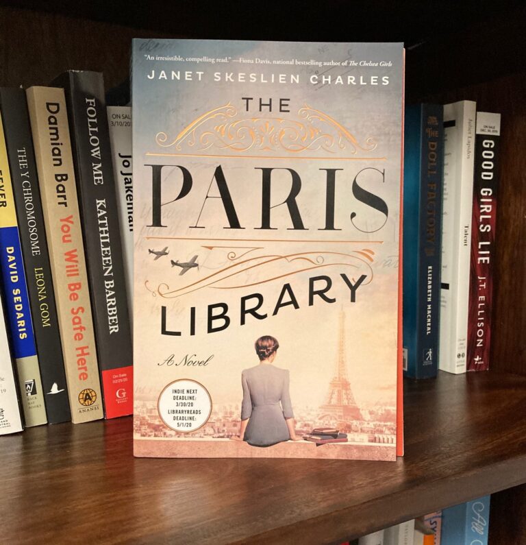 Book Review: The Paris Library by Janet Skeslien Charles