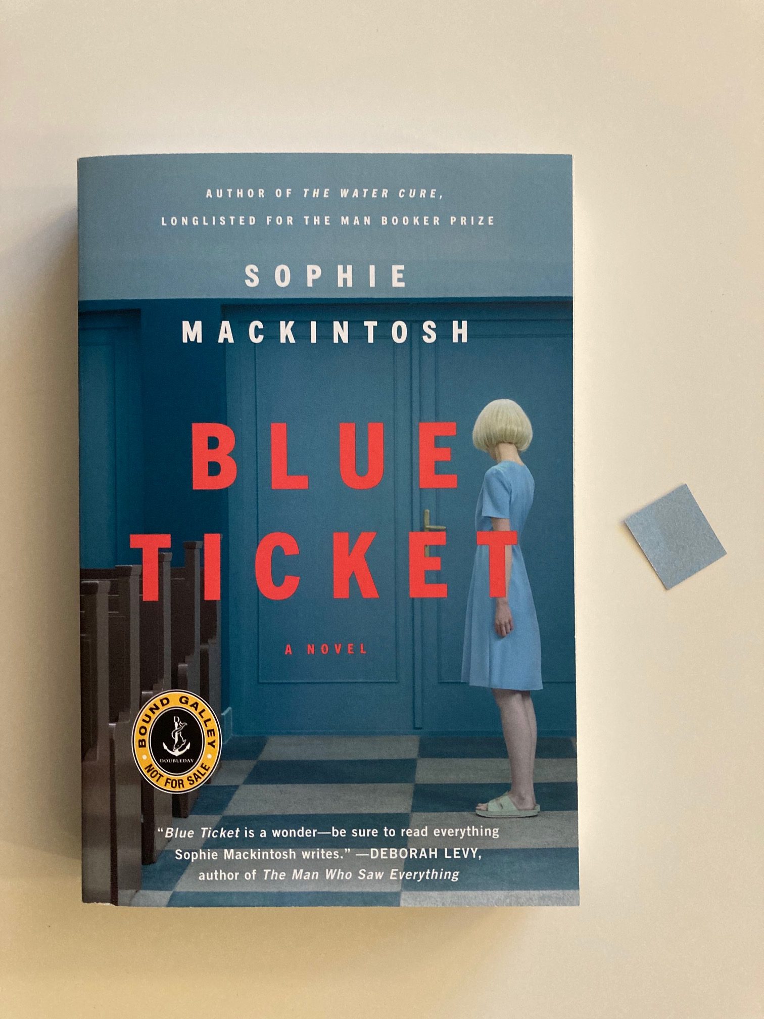 cover image of Blue Ticket by Sophie Mackintosh