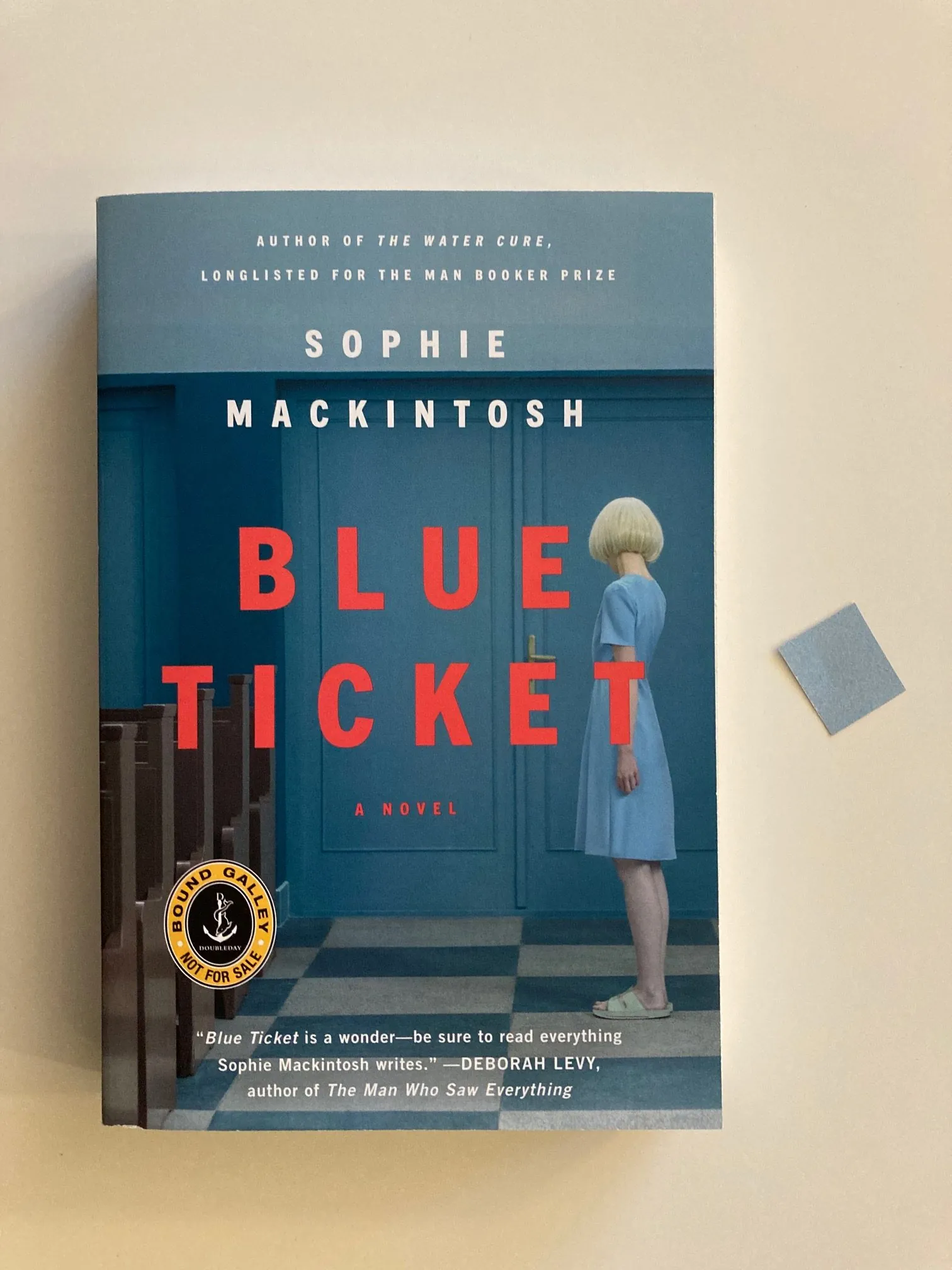 cover image of Blue Ticket by Sophie Mackintosh