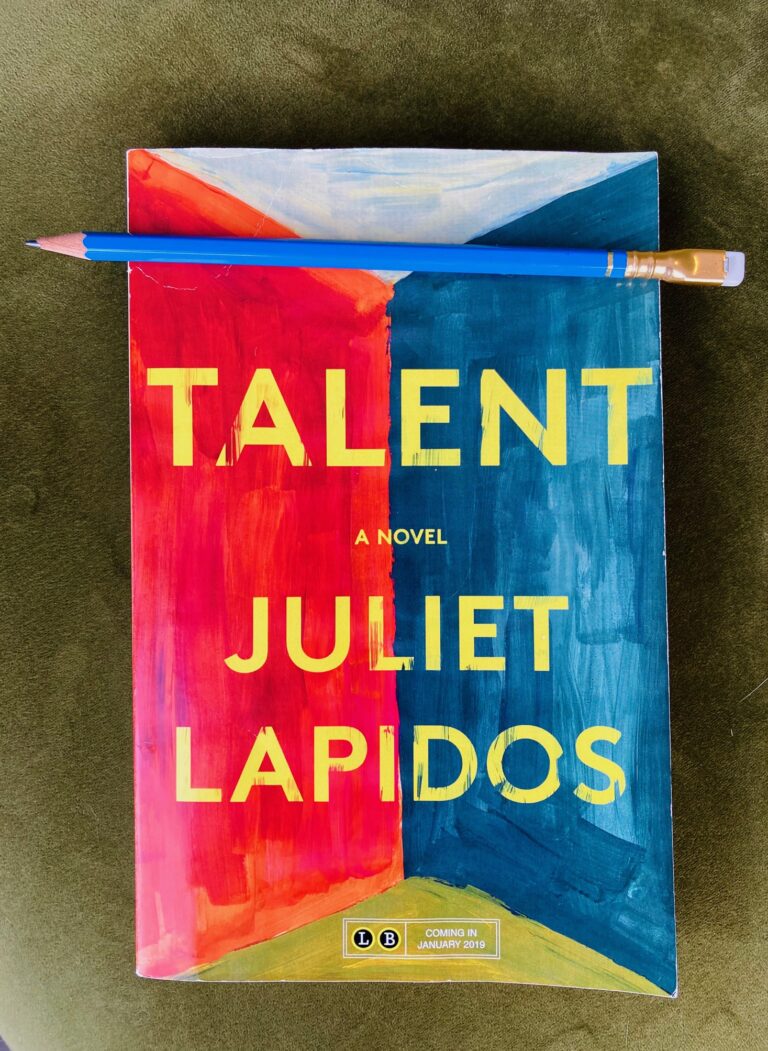 Book Review: Talent by Juliet Lapidos