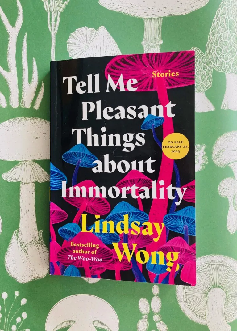 Tell Me Pleasant Things About Immortality by Lindsay Wong book