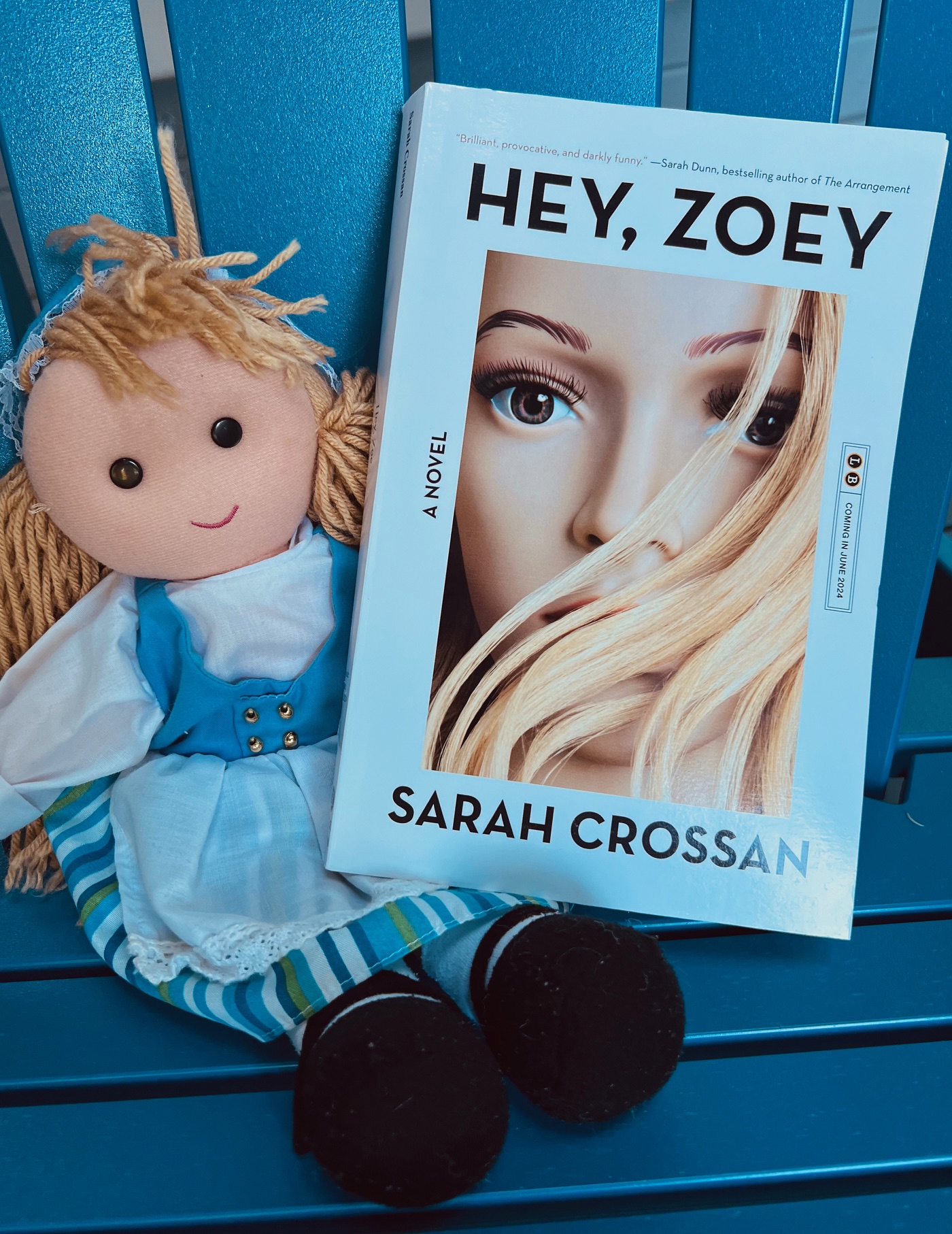 Hey Zoey by Sarah Crossan book